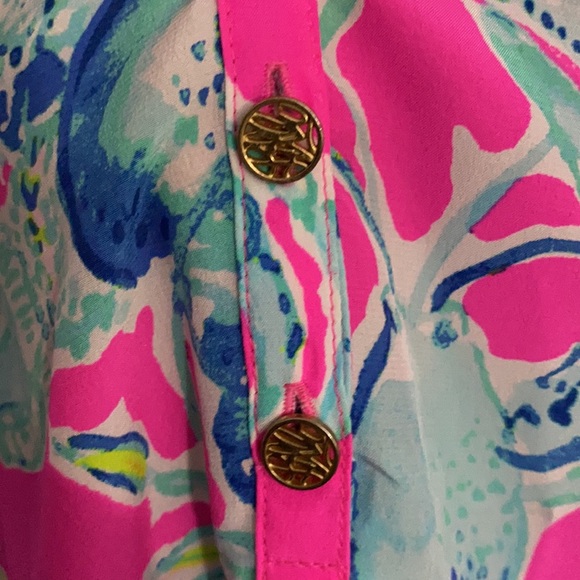 Lily Pulitzer Elsa Silk Top in XS - Picture 5 of 7